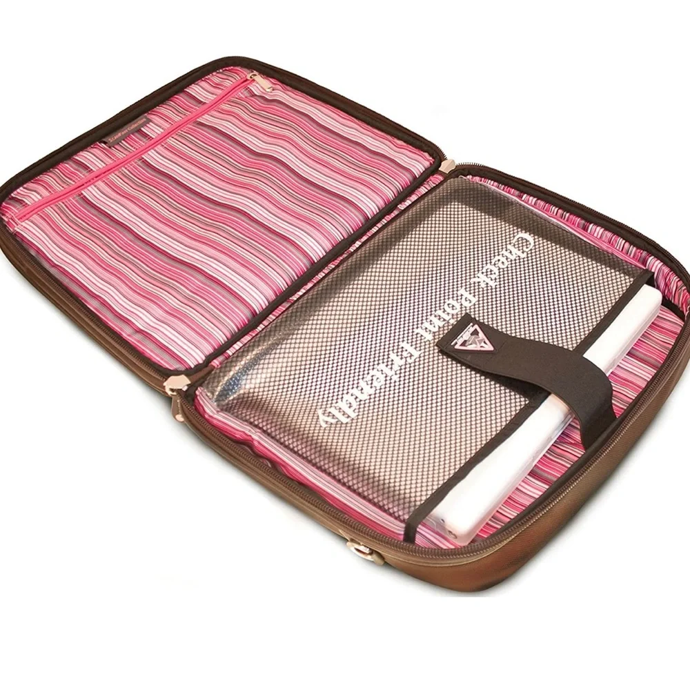 Mobile Edge Bringit Special Edition travel & computer bag, pink & brown (Mlb)